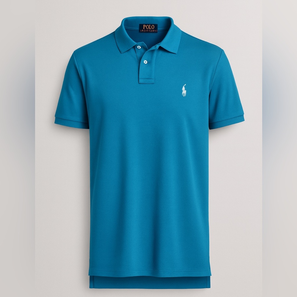 Polo by Ralph Lauren XL Boys Teal Polo Shirt
